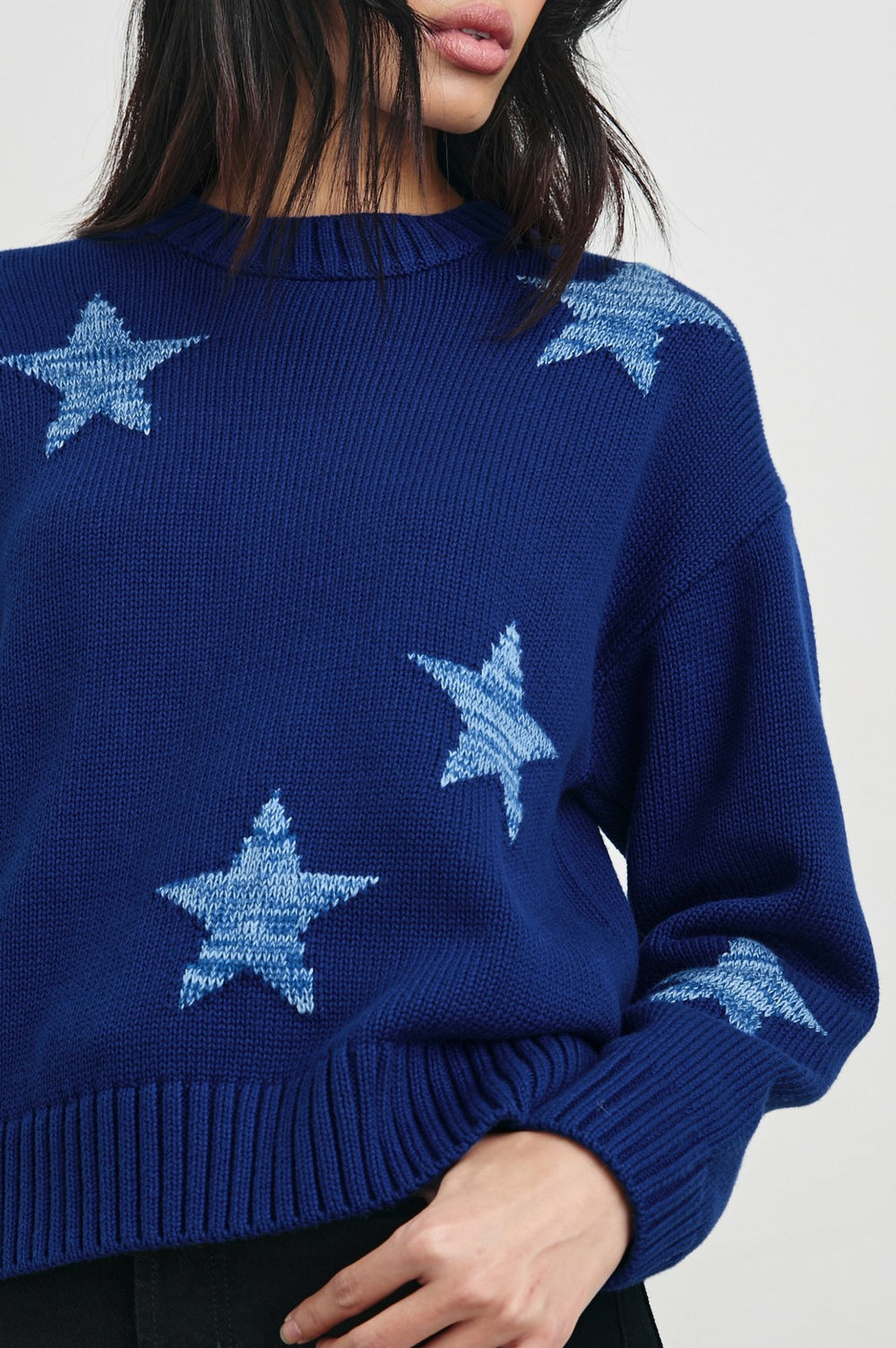 ZOEY SWEATER - COBALT GALAXY| Rails on sale