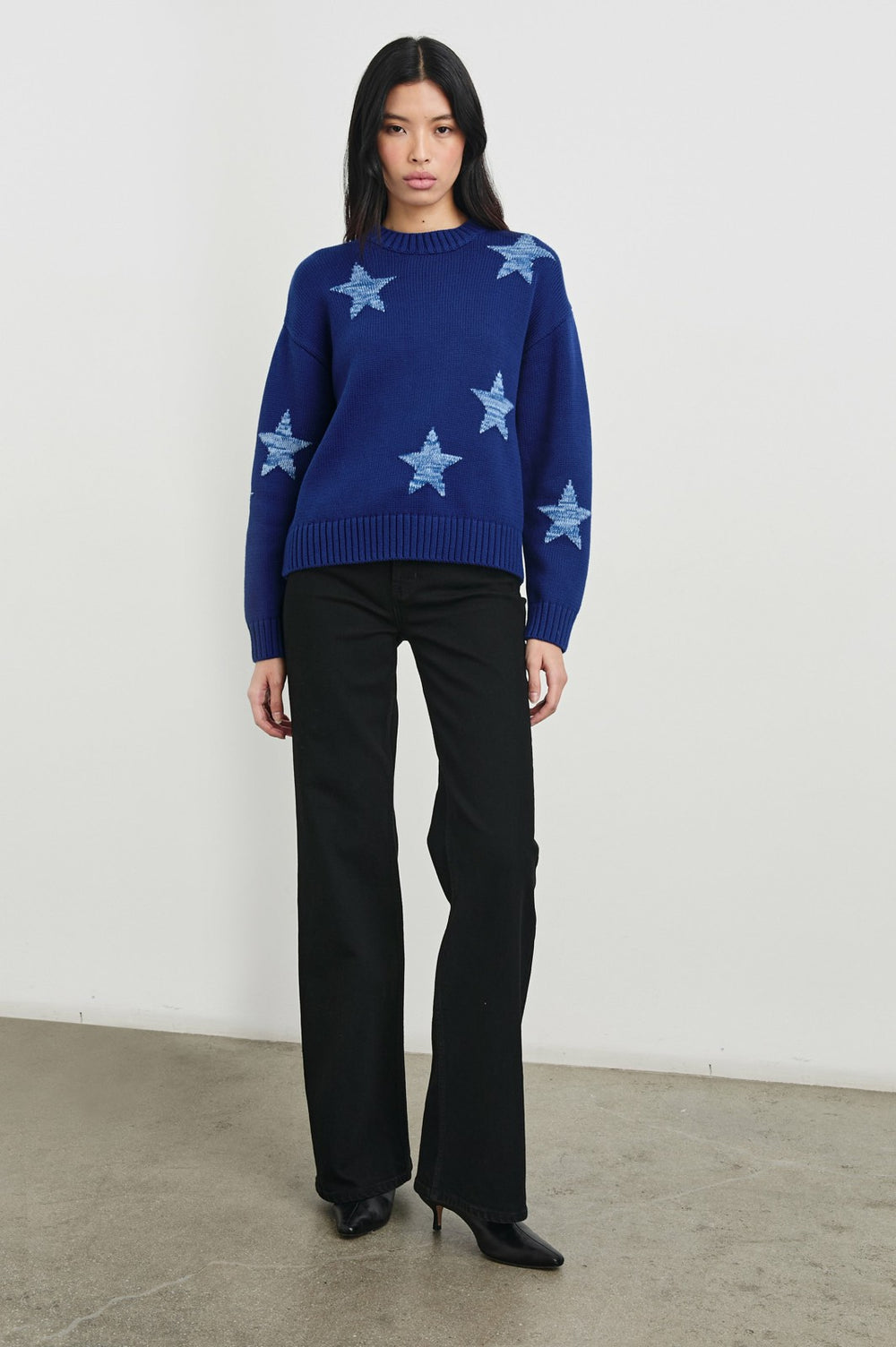 ZOEY SWEATER - COBALT GALAXY| Rails on sale