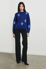 ZOEY SWEATER - COBALT GALAXY| Rails on sale
