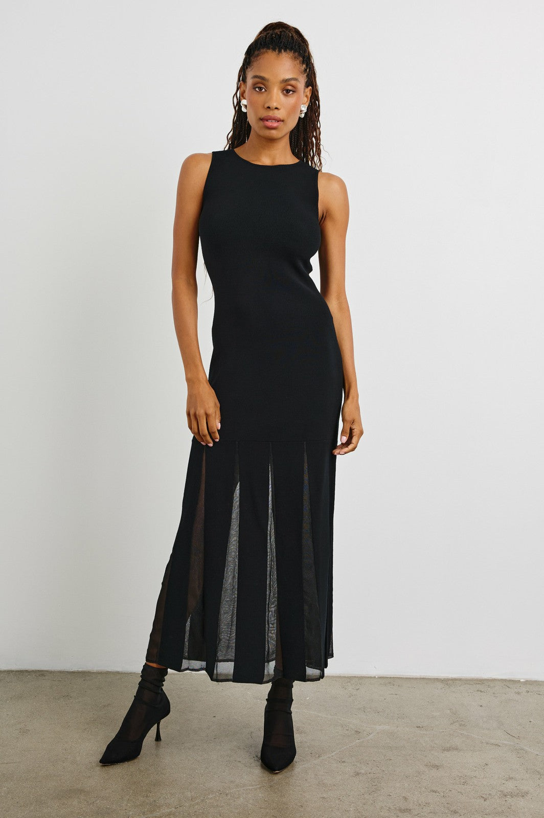 ALESSIA DRESS - BLACK| Rails outlet