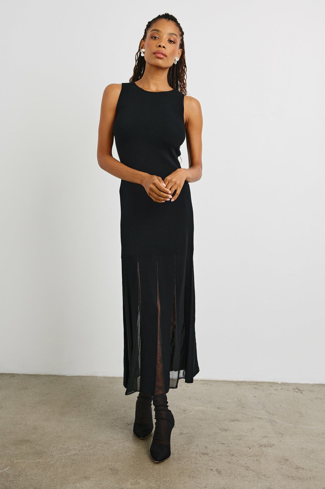 ALESSIA DRESS - BLACK| Rails outlet