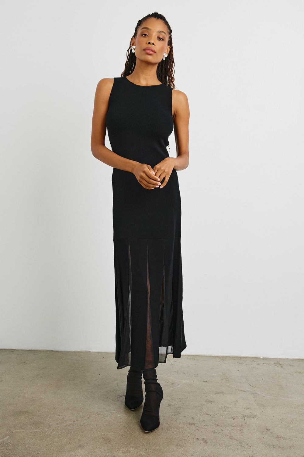 ALESSIA DRESS - BLACK| Rails outlet