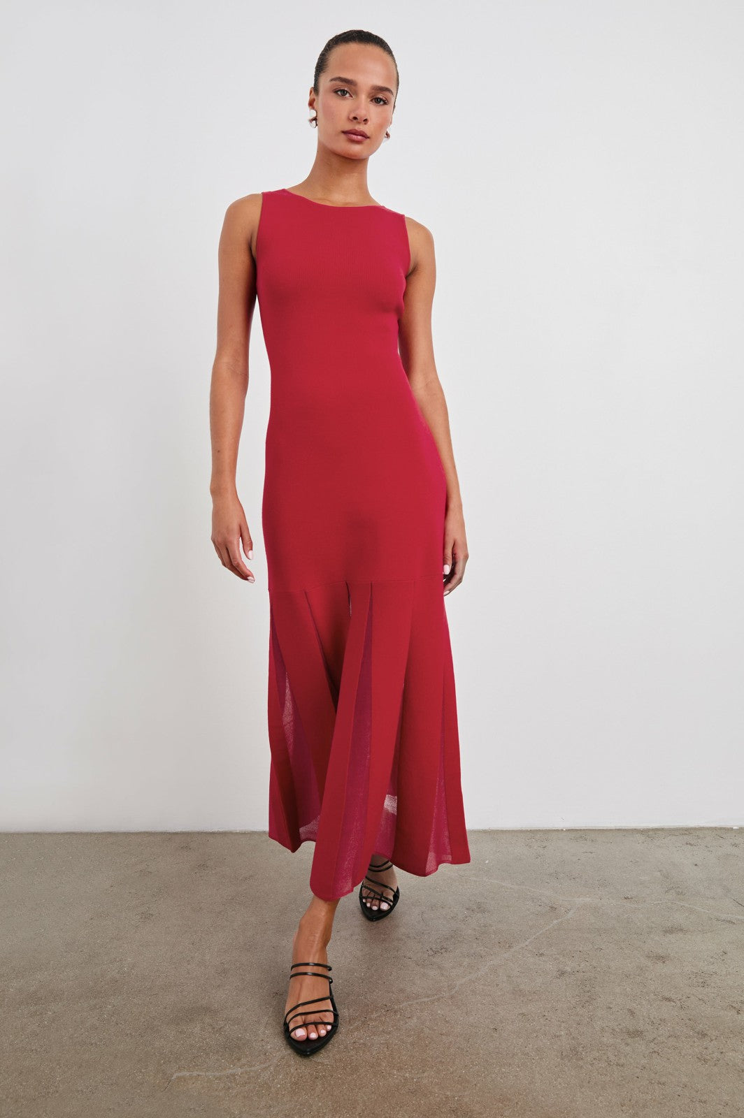 ALESSIA DRESS - SCARLET| Rails on sale