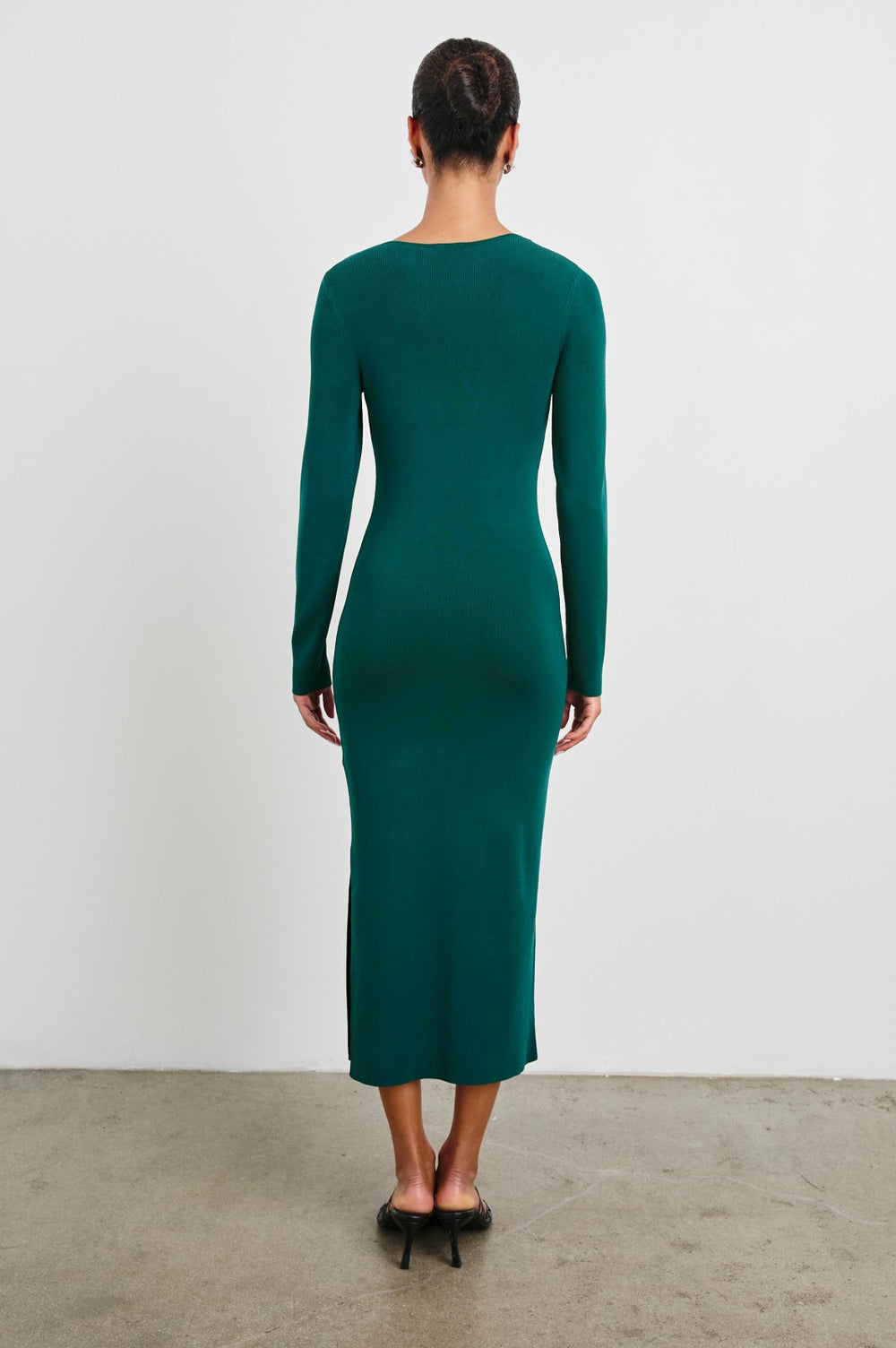 SOLMA DRESS - EVERGREEN| Rails online