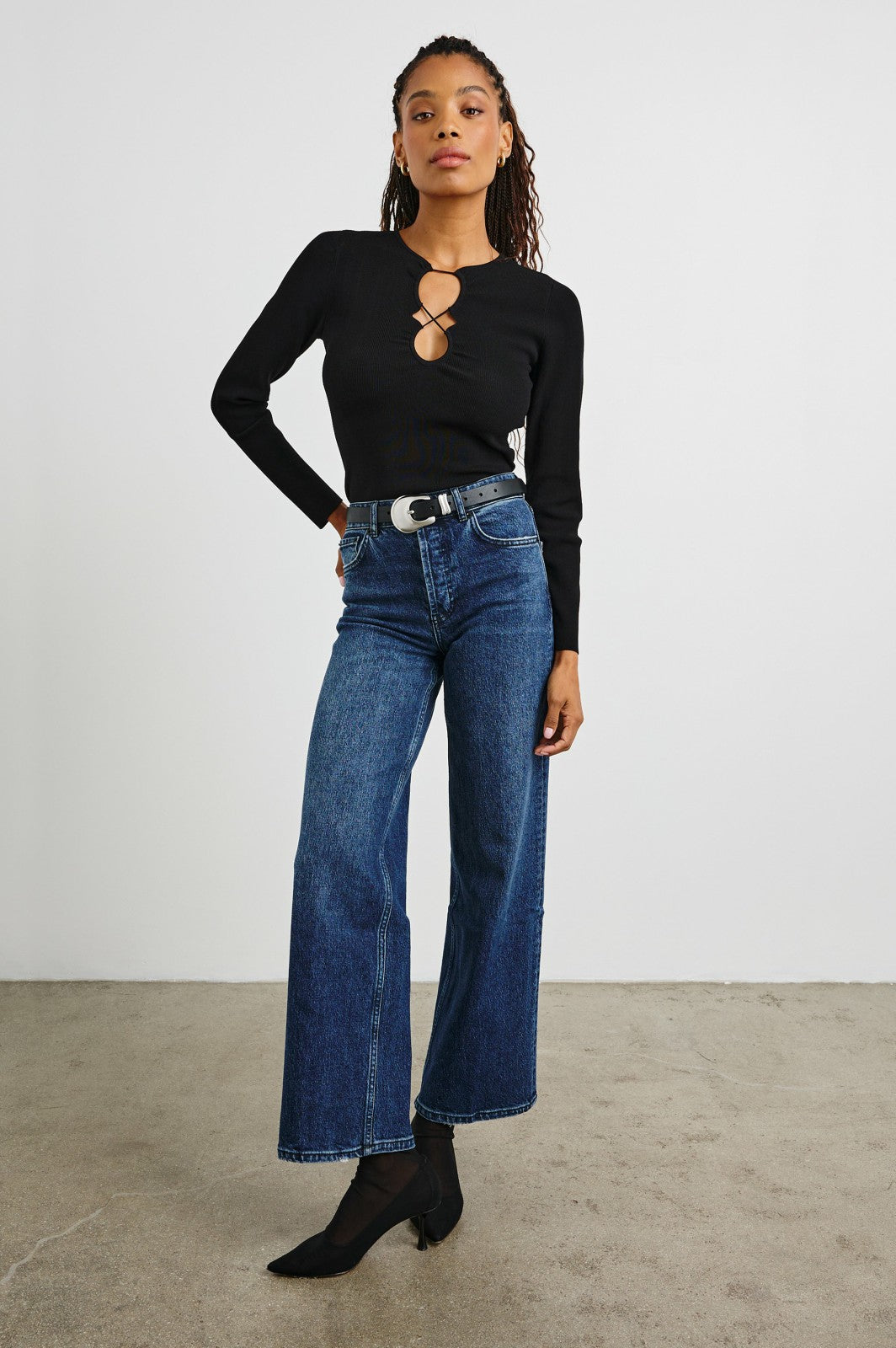 MISA TOP - BLACK| Rails sale