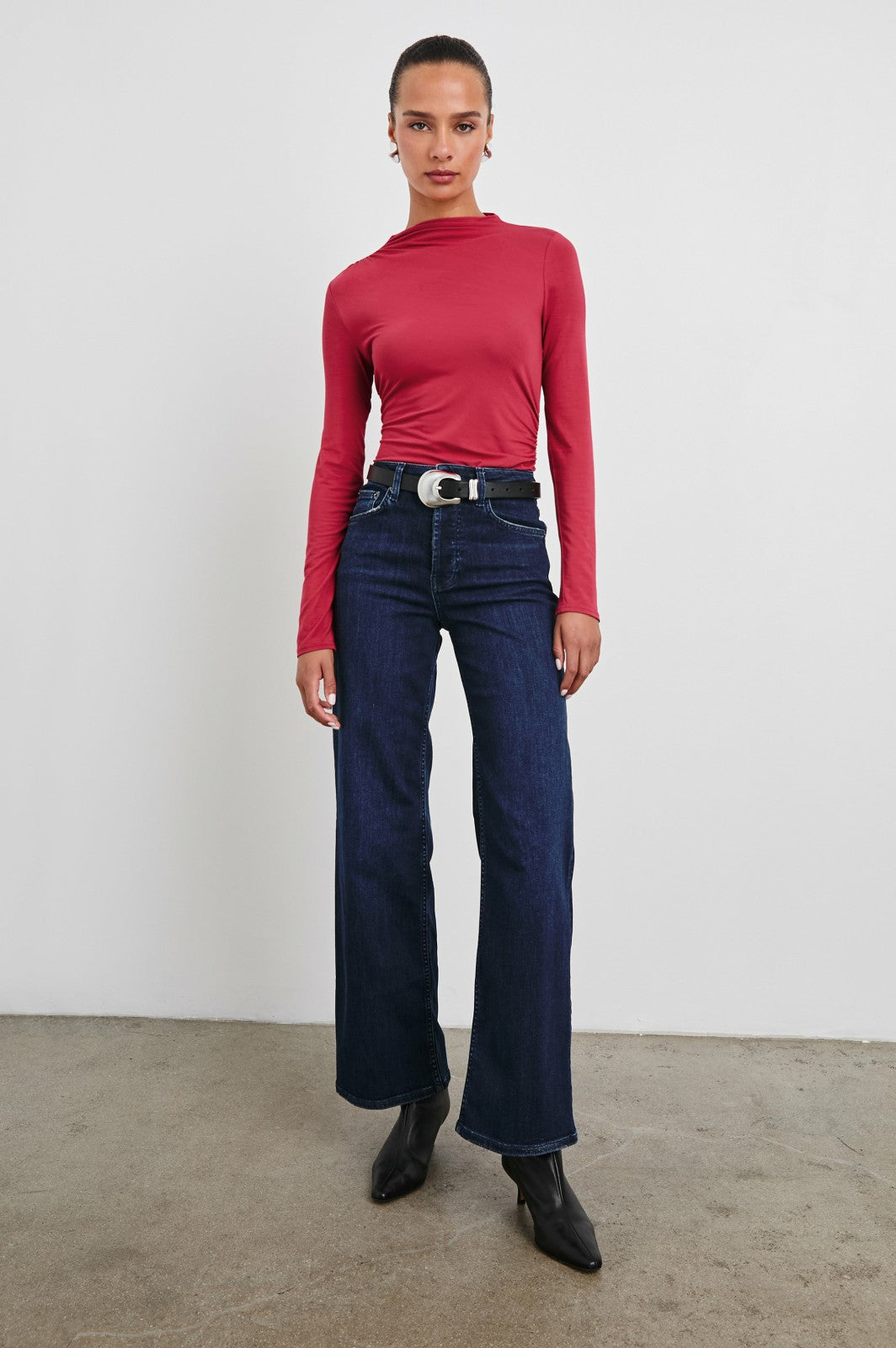 JOELLE TOP - FADED SCARLET| Rails near me
