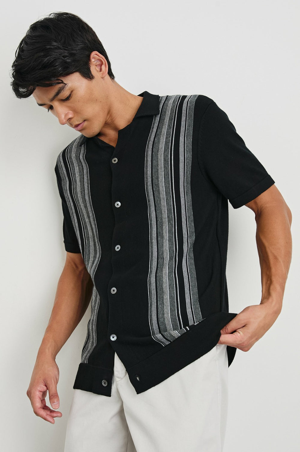 SILAS SHIRT - RAVEN MULTI| Rails outlet