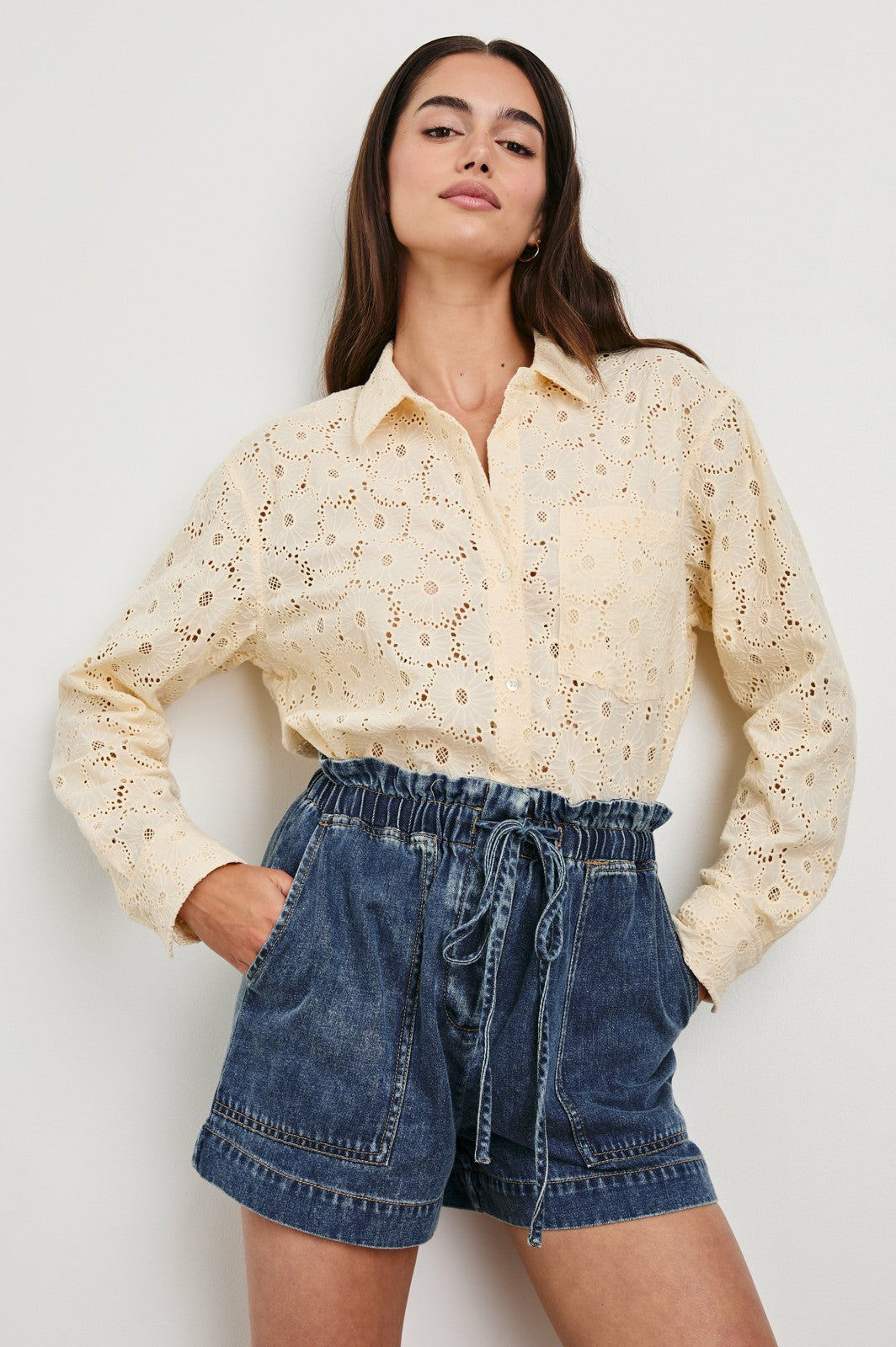 ARLO SHIRT - CREAM FLORAL| Rails discount