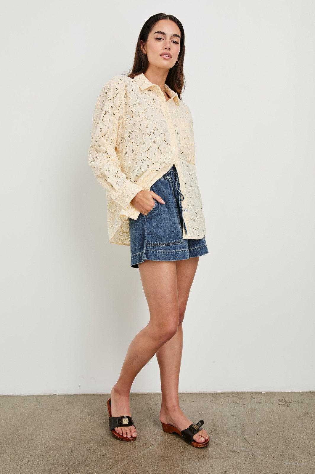 ARLO SHIRT - CREAM FLORAL| Rails discount