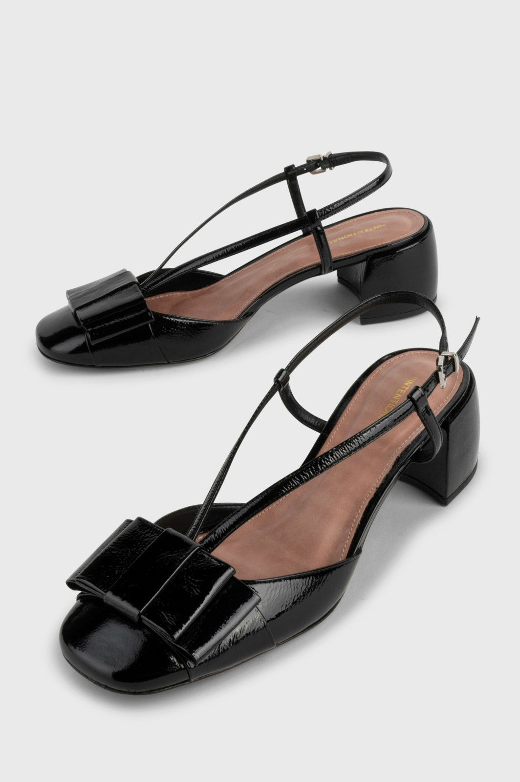 INTENTIONALLY BLANK CARINA HEEL - BLACK| Rails discount