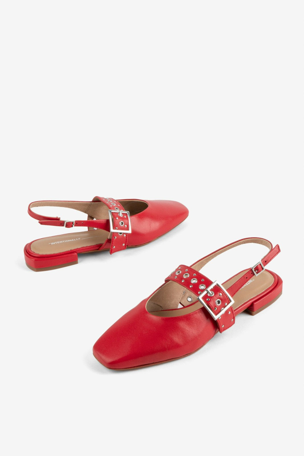INTENTIONALLY BLANK PEARL BALLET FLAT - CHERRY| Rails sale