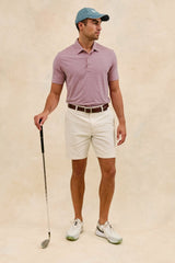 MERCED GOLF POLO SHIRT - HIBISCUS MIRAGE STRIPE| Rails on sale