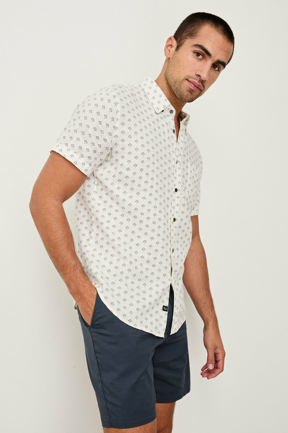 CARSON SHIRT - SMALL BATIK WHITE| Rails for sale