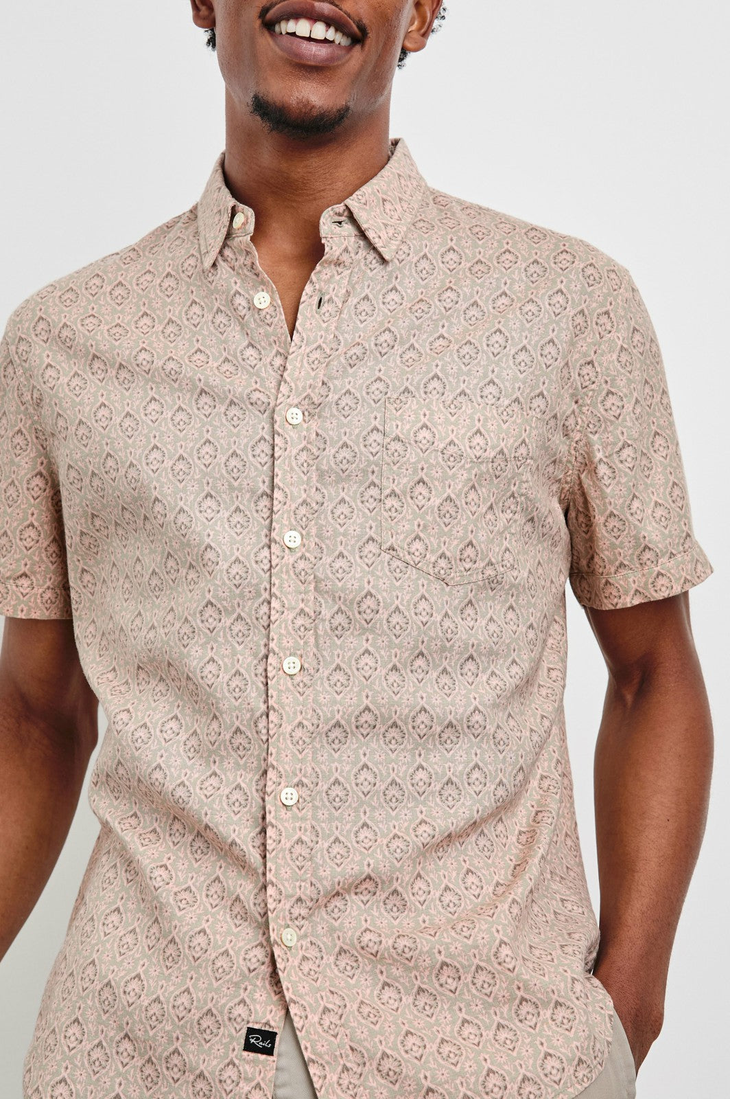CARSON SHIRT - PENDANT BATIK FLAMINGO| Rails for sale
