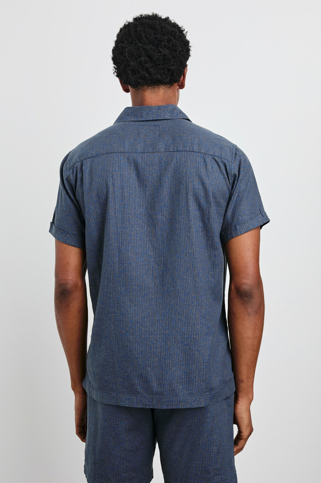 ATLAS SHIRT - NAVY CEDAR VERTICAL| Rails outlet