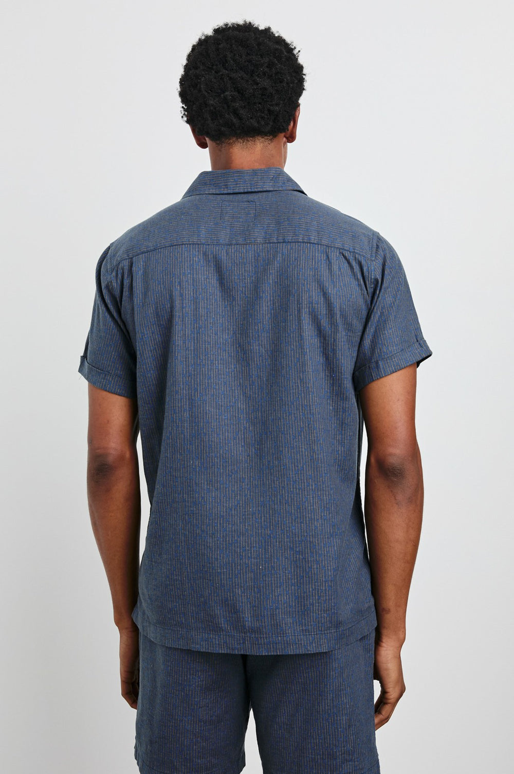ATLAS SHIRT - NAVY CEDAR VERTICAL| Rails outlet
