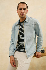 COOKE JACKET - LIGHT WASH| Rails online