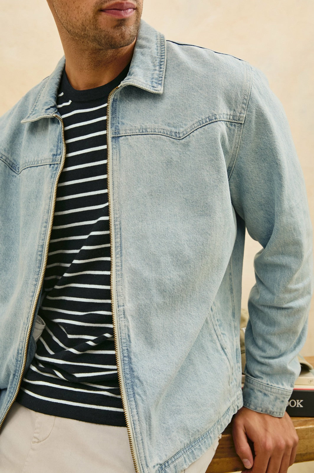 COOKE JACKET - LIGHT WASH| Rails online