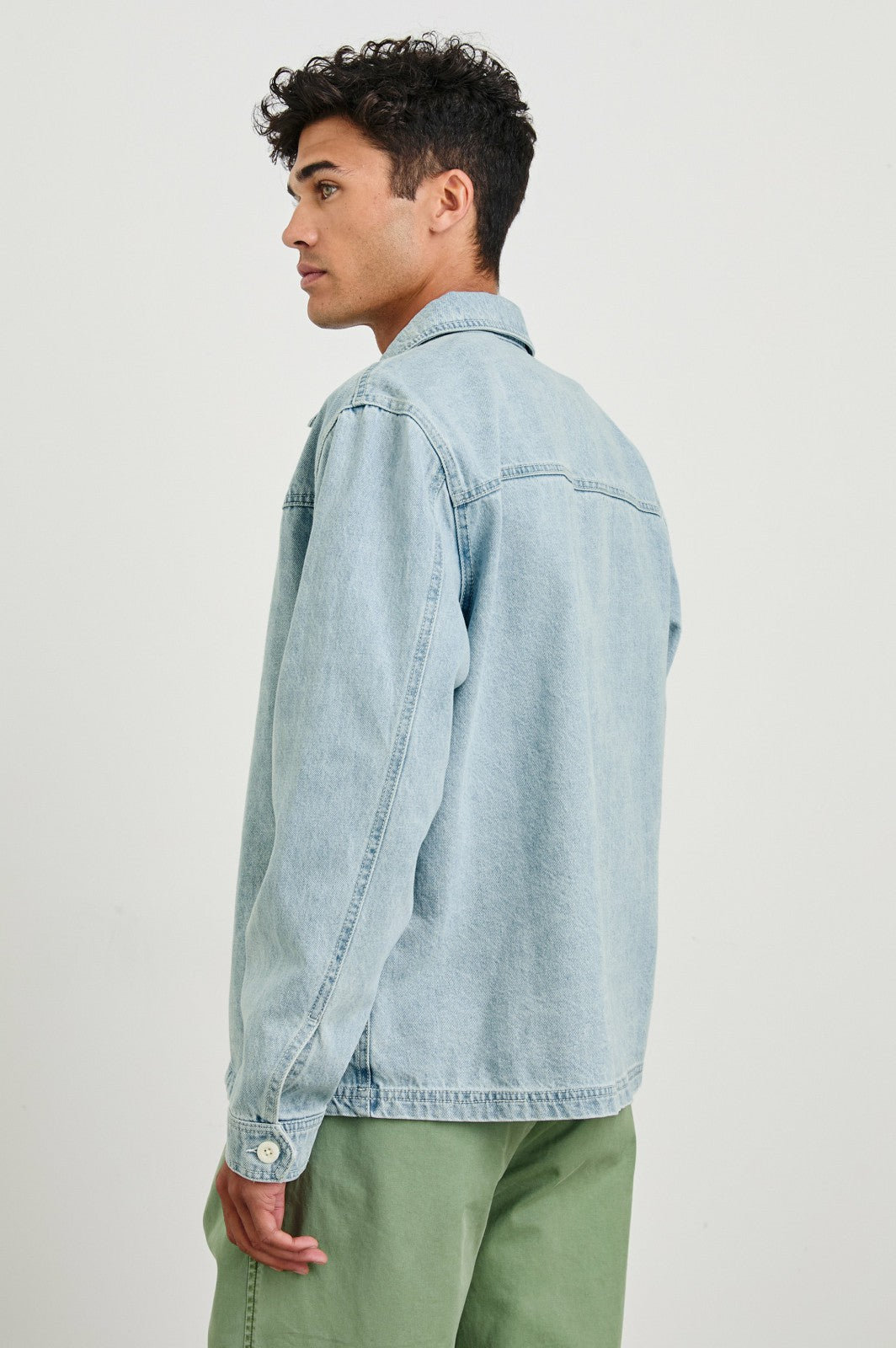 COOKE JACKET - LIGHT WASH| Rails online