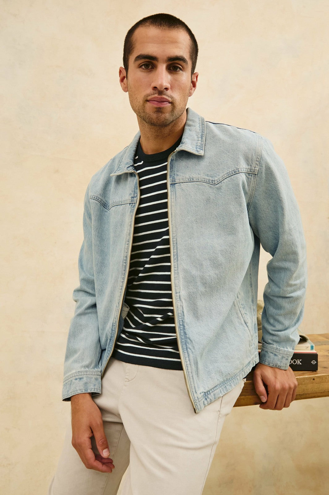 COOKE JACKET - LIGHT WASH| Rails online
