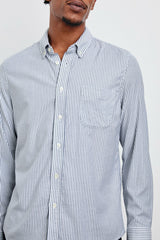 VANCE SHIRT - BLUE WHITE STRIPE| Rails US
