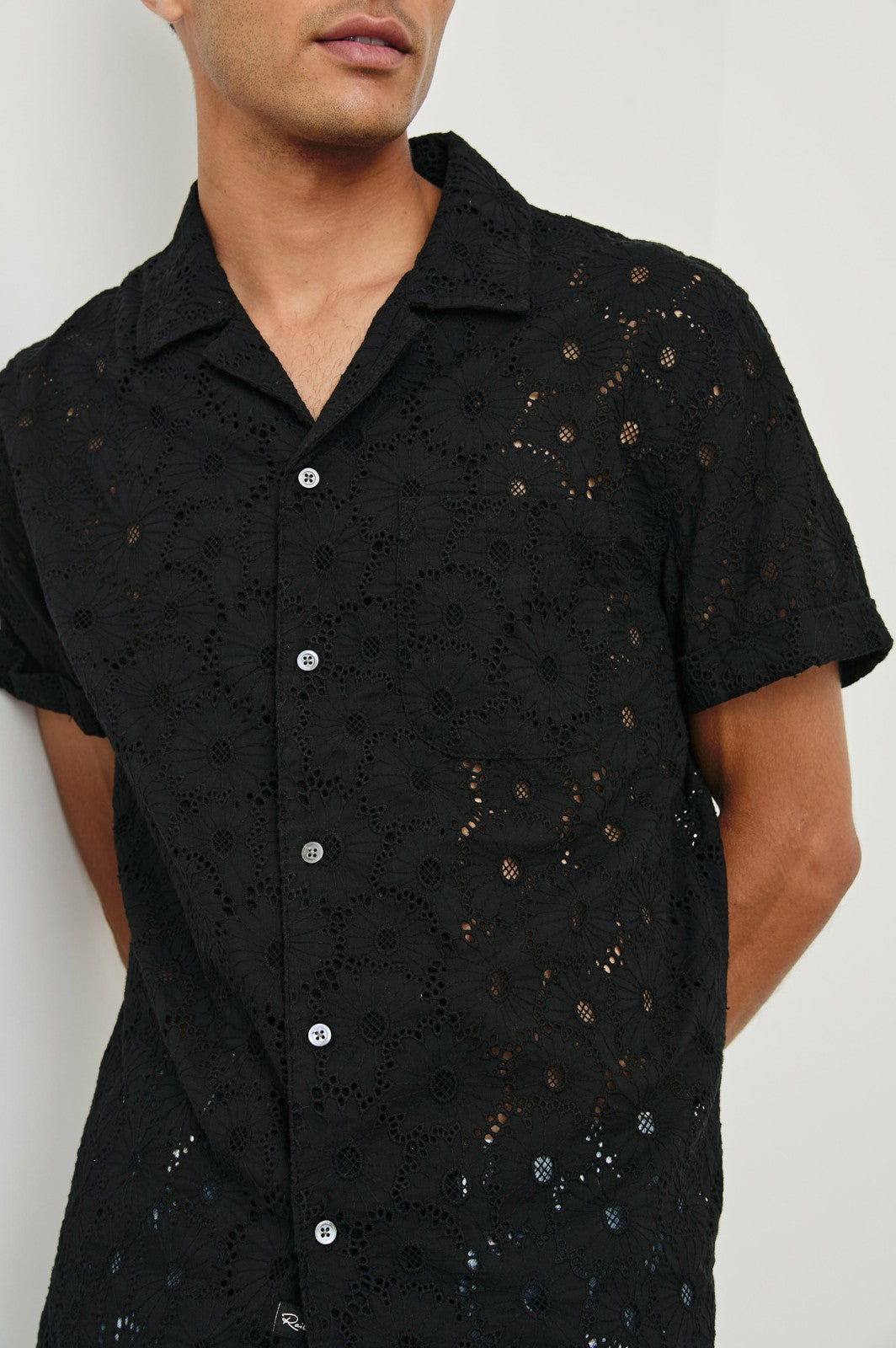 TYLER SHIRT - BLACK FLORAL| Rails US
