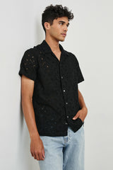 TYLER SHIRT - BLACK FLORAL| Rails US