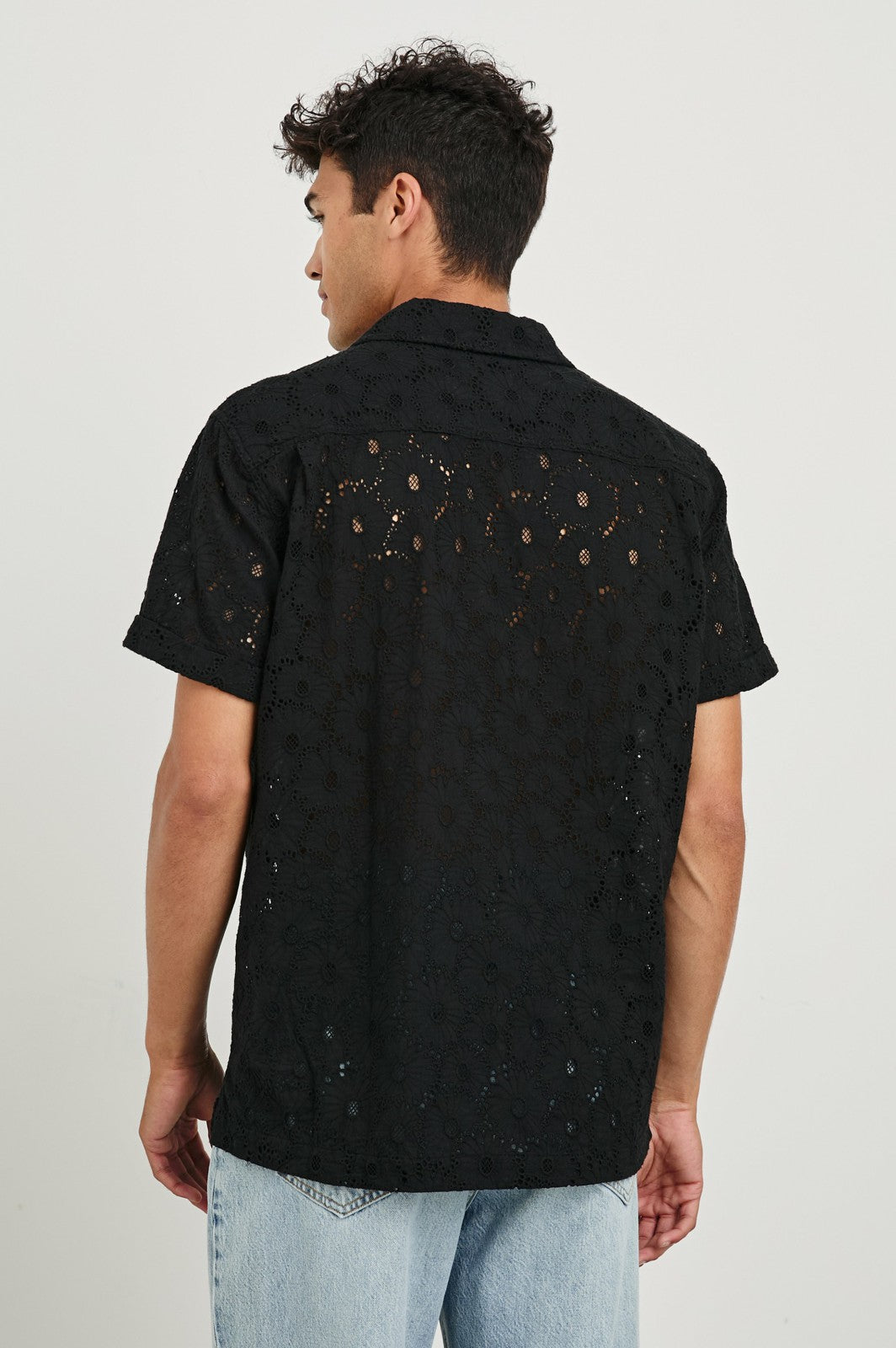 TYLER SHIRT - BLACK FLORAL| Rails US