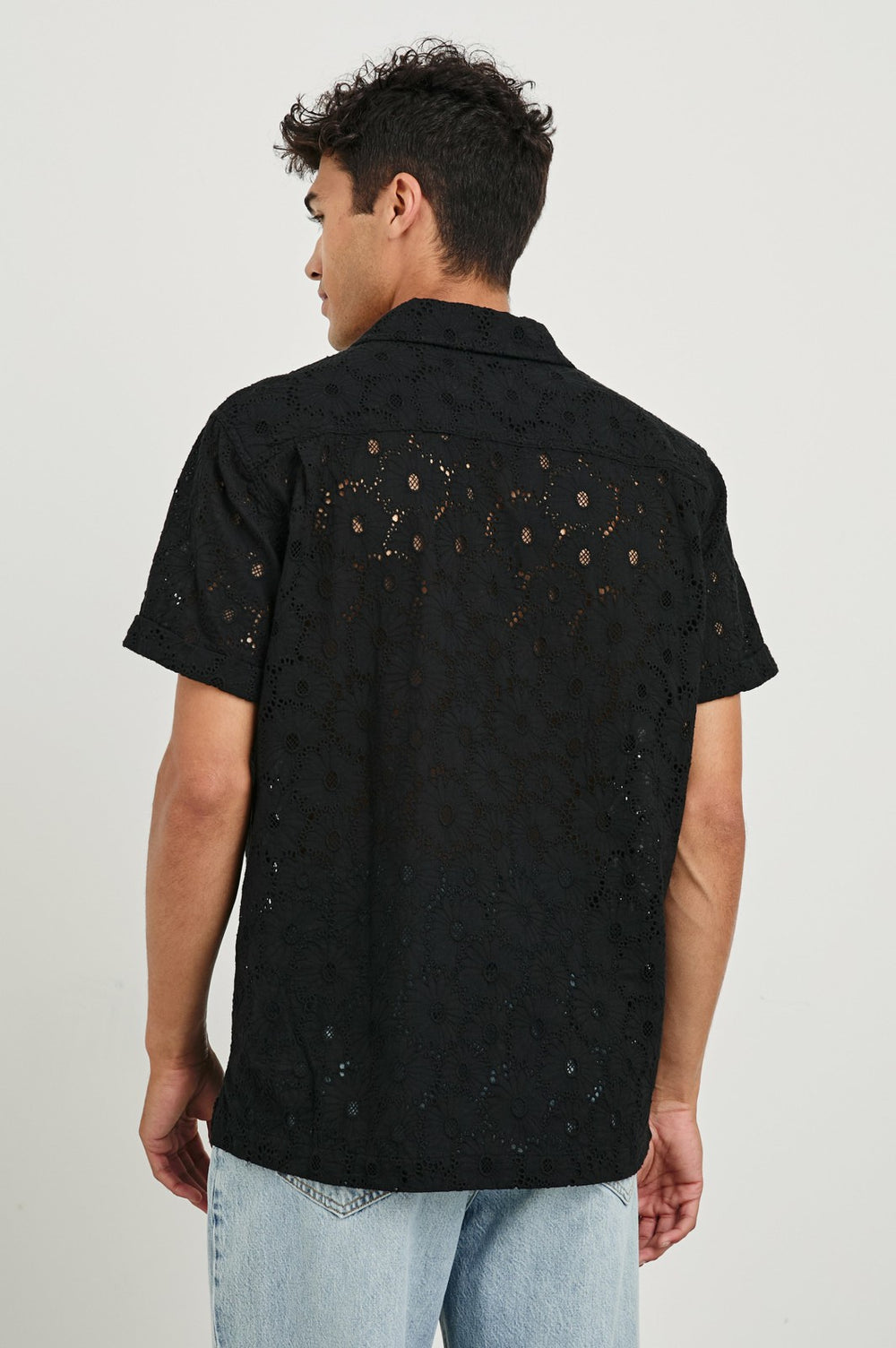 TYLER SHIRT - BLACK FLORAL| Rails US