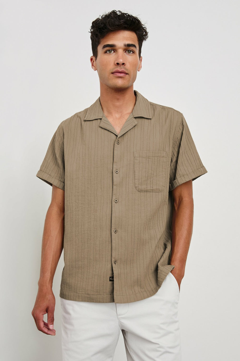 OHANA SHIRT - OLIVE| Rails on sale