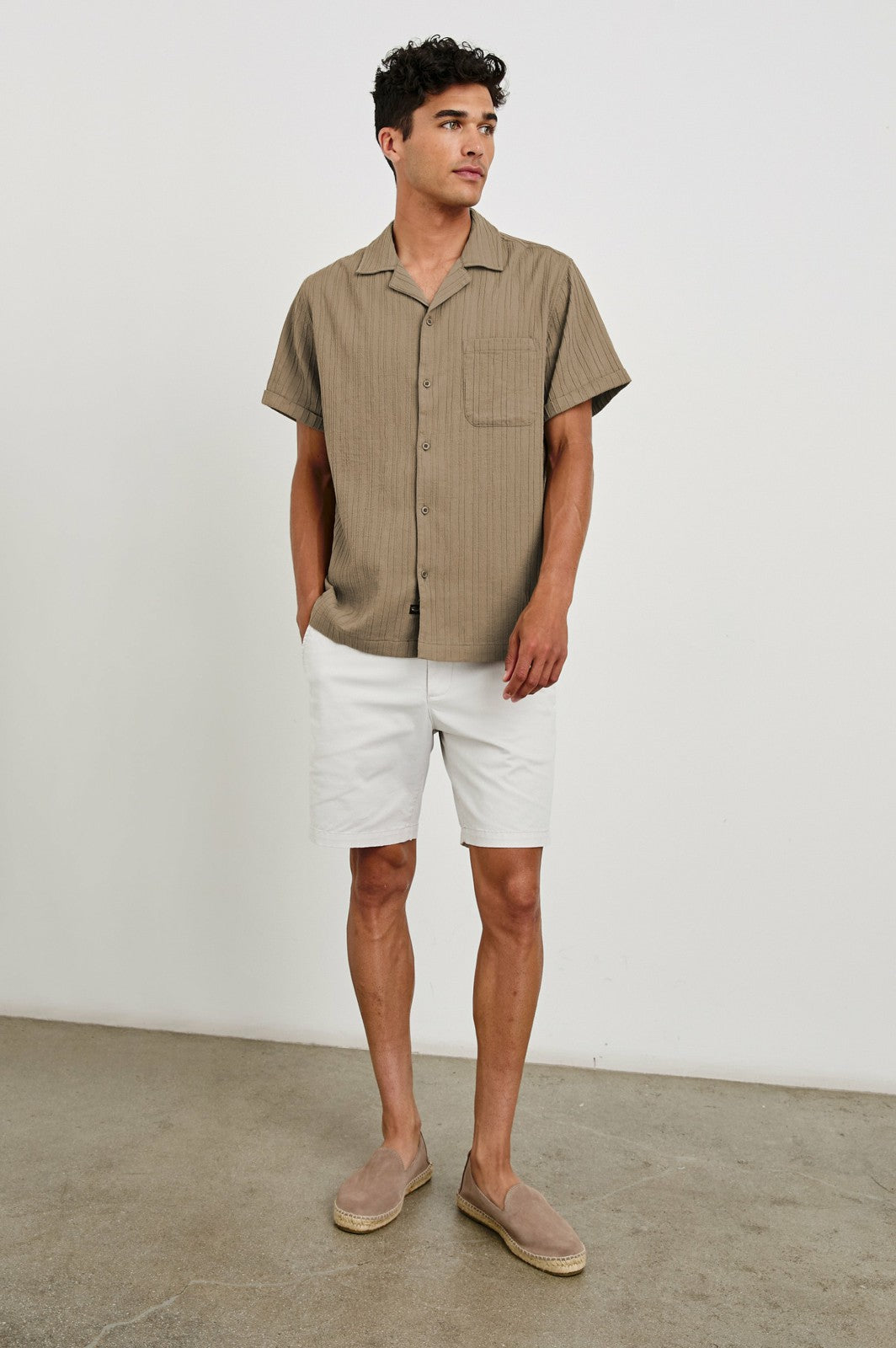 OHANA SHIRT - OLIVE| Rails on sale