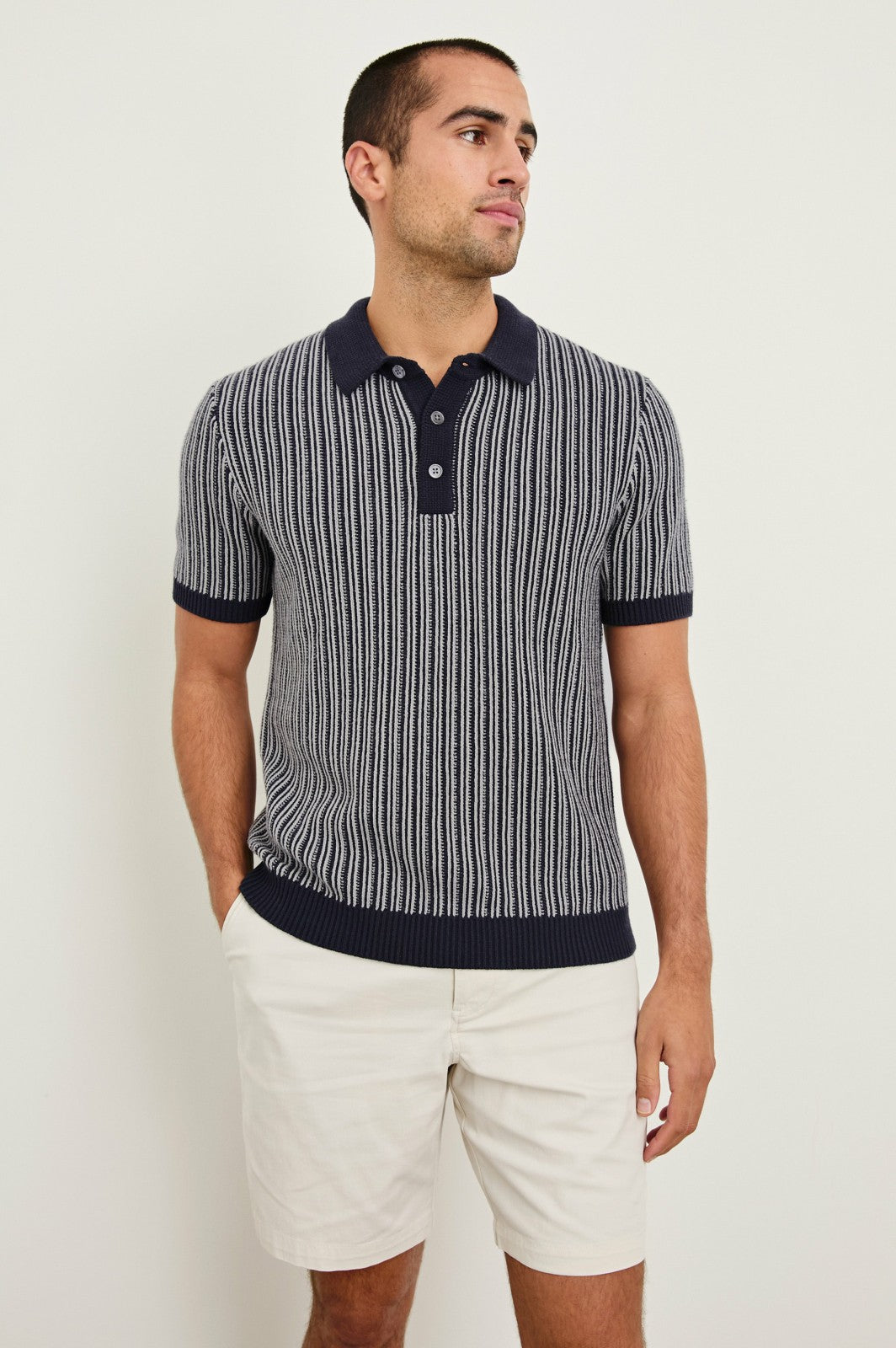 ROYCE POLO SHIRT - NAVY GREY| Rails near me