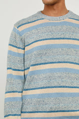 OLSEN SWEATER - BLUE STRIPE| Rails online