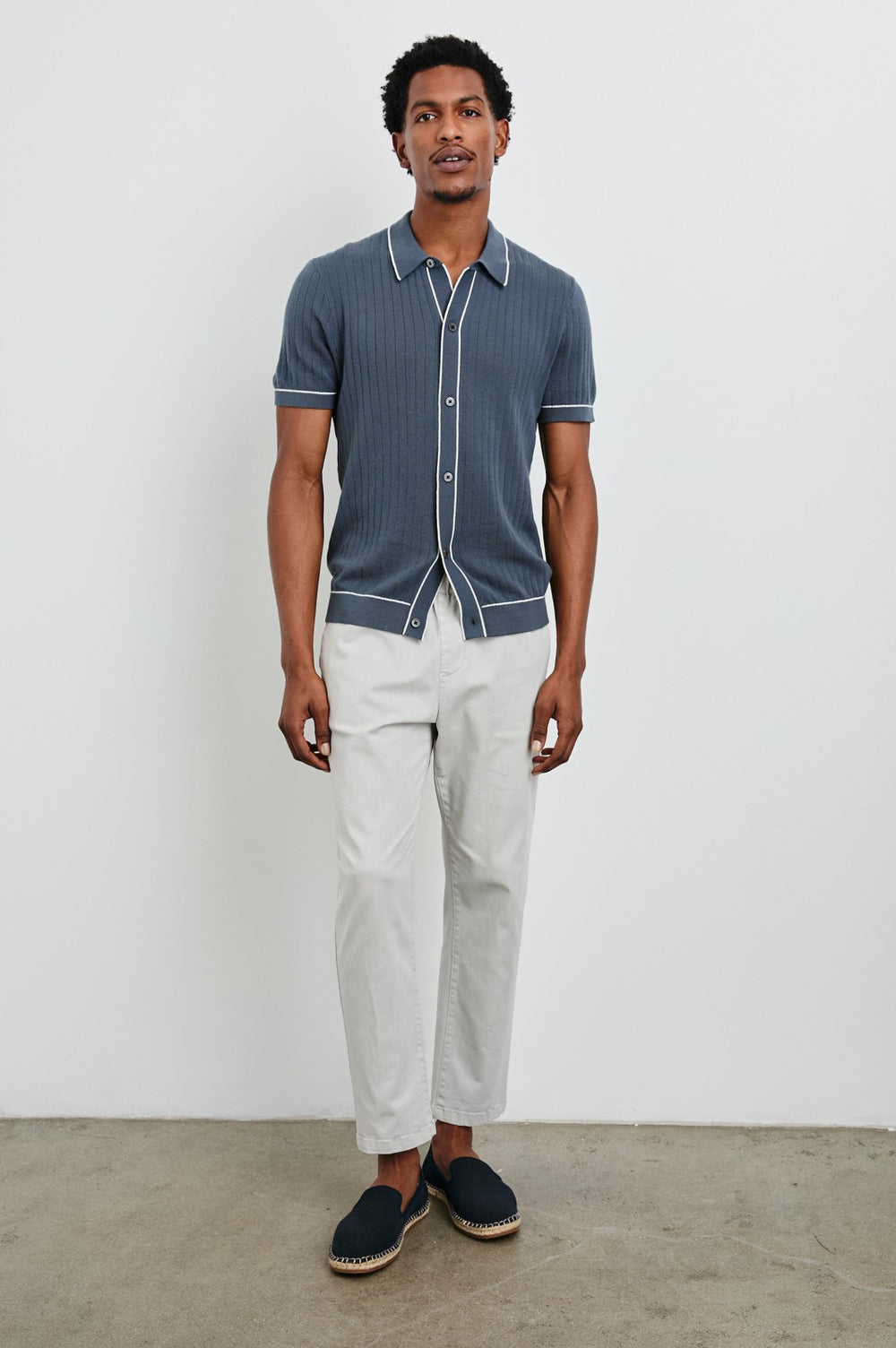 VERNON SHIRT - FADED NAVY| Rails US