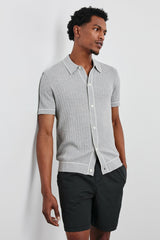 VERNON SHIRT - GREY MELANGE| Rails near me