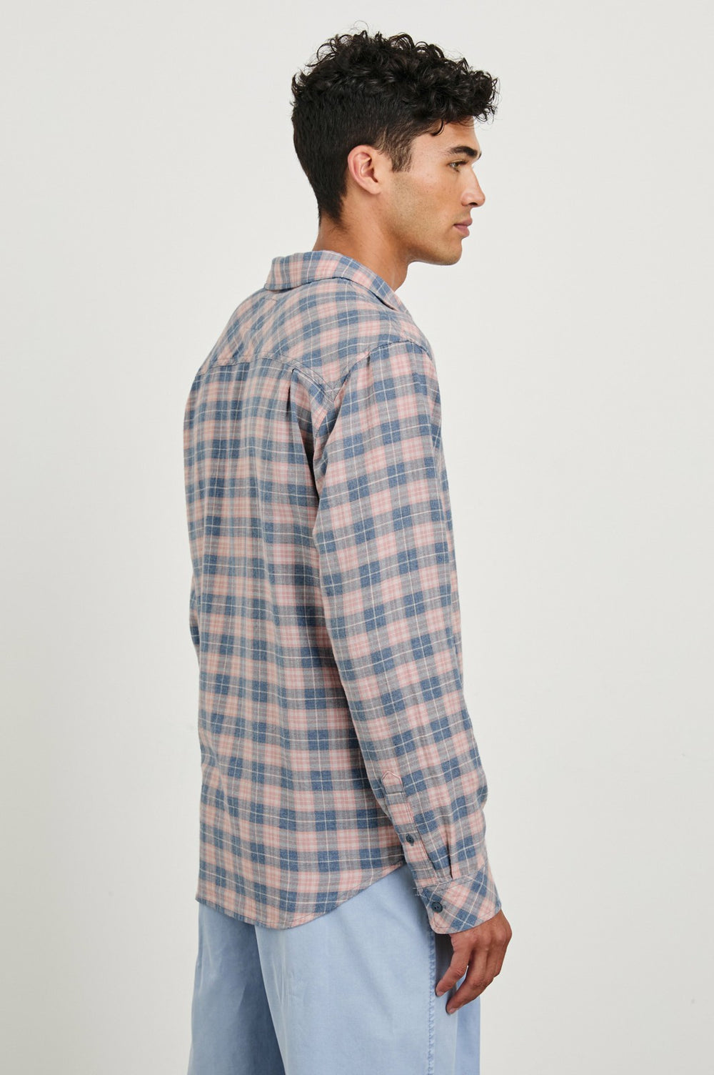 WYATT SHIRT - BLUEBERRY BLUSH| Rails outlet