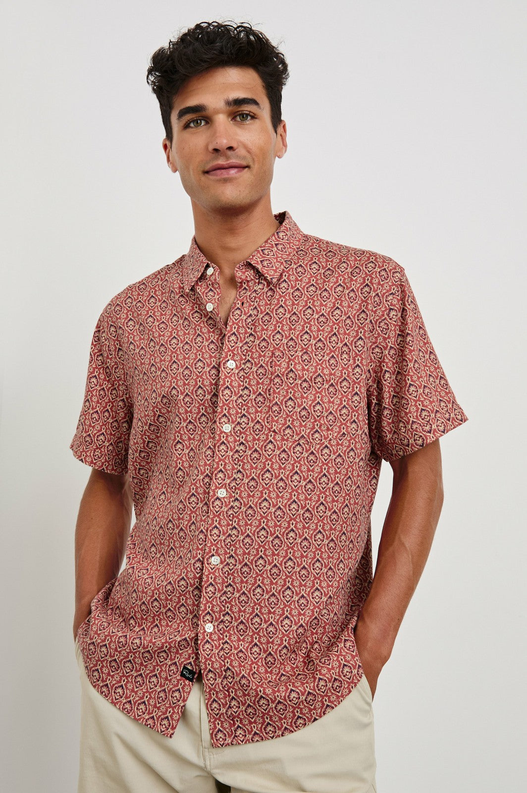 CARSON SHIRT - PENDANT BATIK ROSE| Rails near me