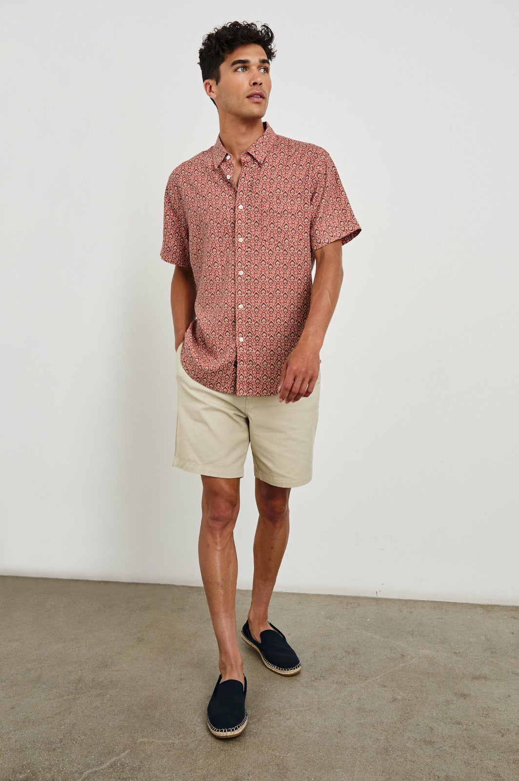 CARSON SHIRT - PENDANT BATIK ROSE| Rails near me