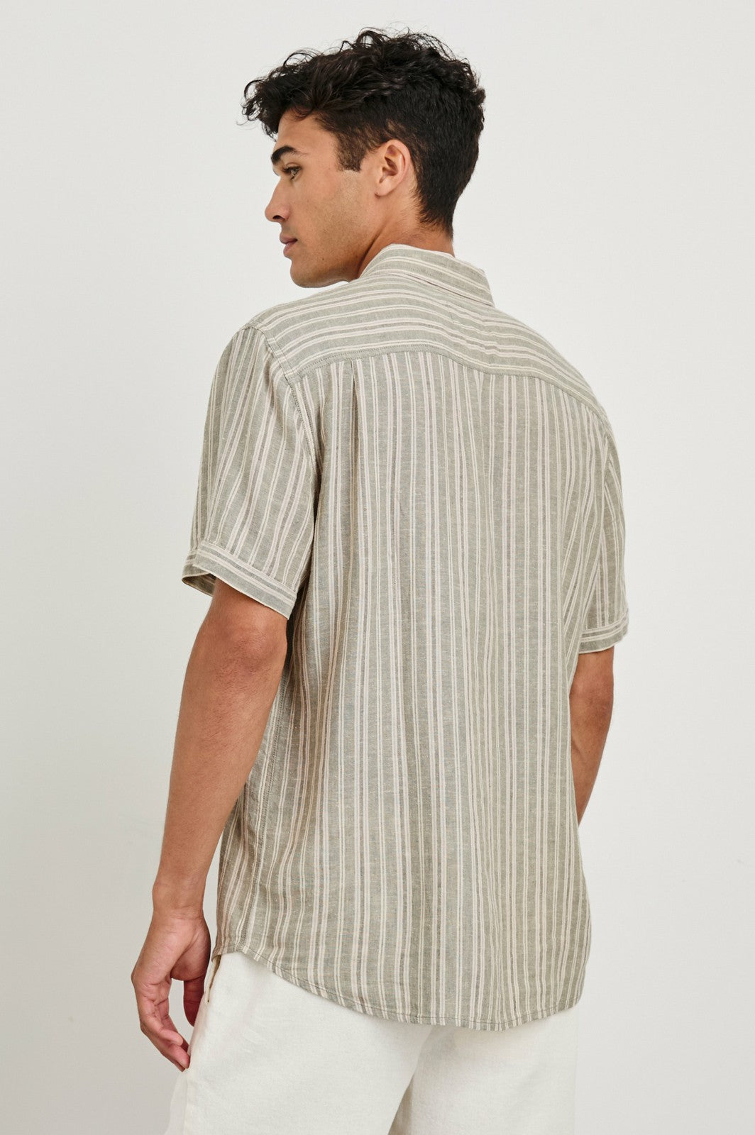 CARSON SHIRT - ALMOND MAUVE STRIPE| Rails for sale