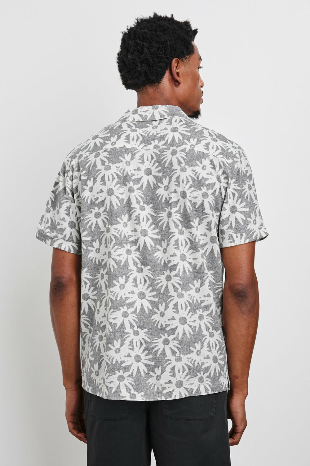 WAIMEA SHIRT - PERENNIAL CHARCOAL WHITE| Rails on sale
