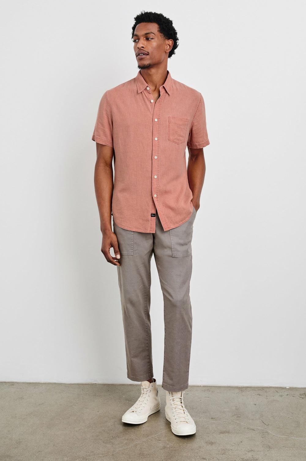 PAROS SHIRT - DESERT ROSE| Rails sale