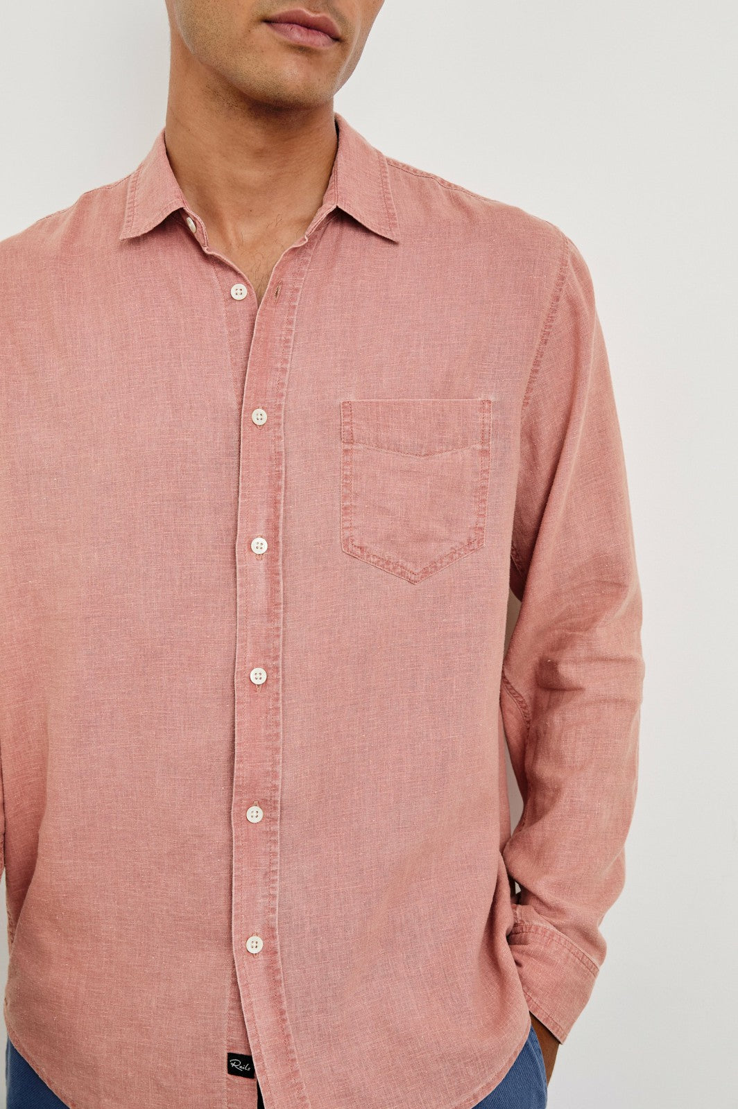 MYKONOS SHIRT - DESERT ROSE| Rails online