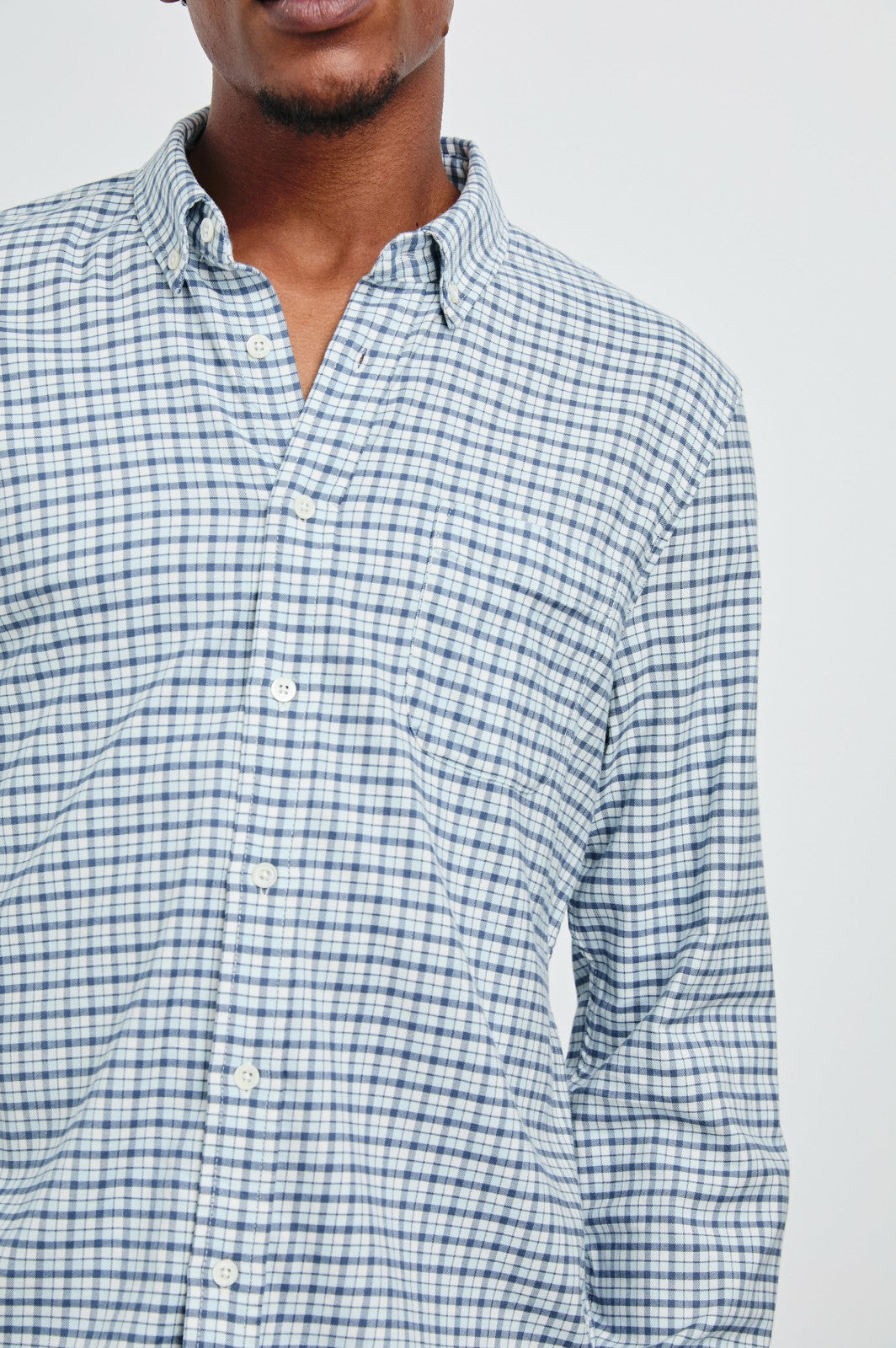 VANCE SHIRT - STELLAR NAVY CHECK| Rails US