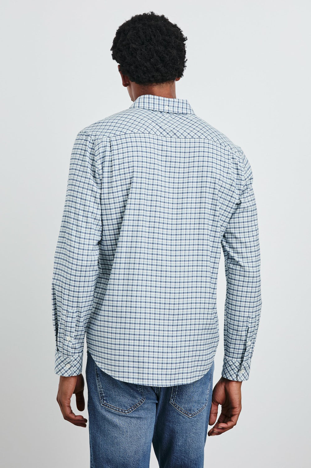 VANCE SHIRT - STELLAR NAVY CHECK| Rails US