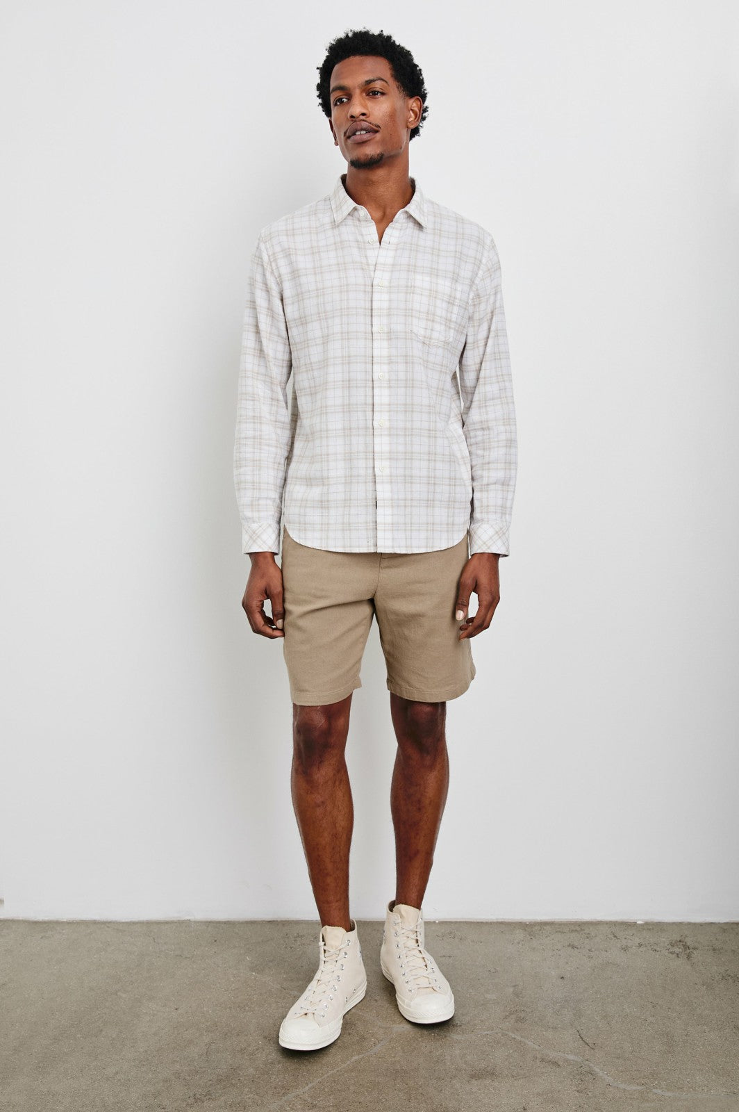 WYATT SHIRT - MISTY PEBBLE PATH| Rails online