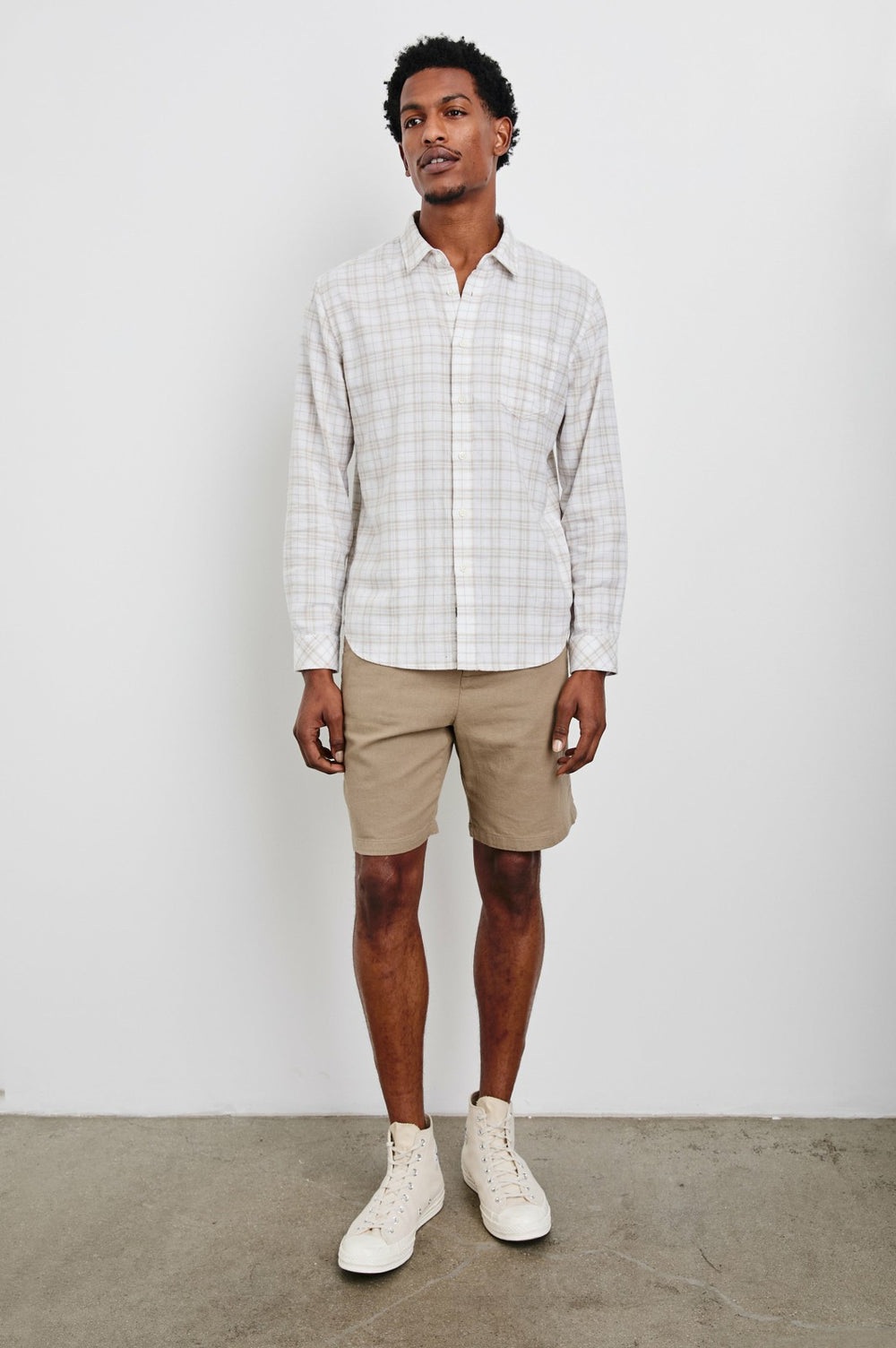 WYATT SHIRT - MISTY PEBBLE PATH| Rails online