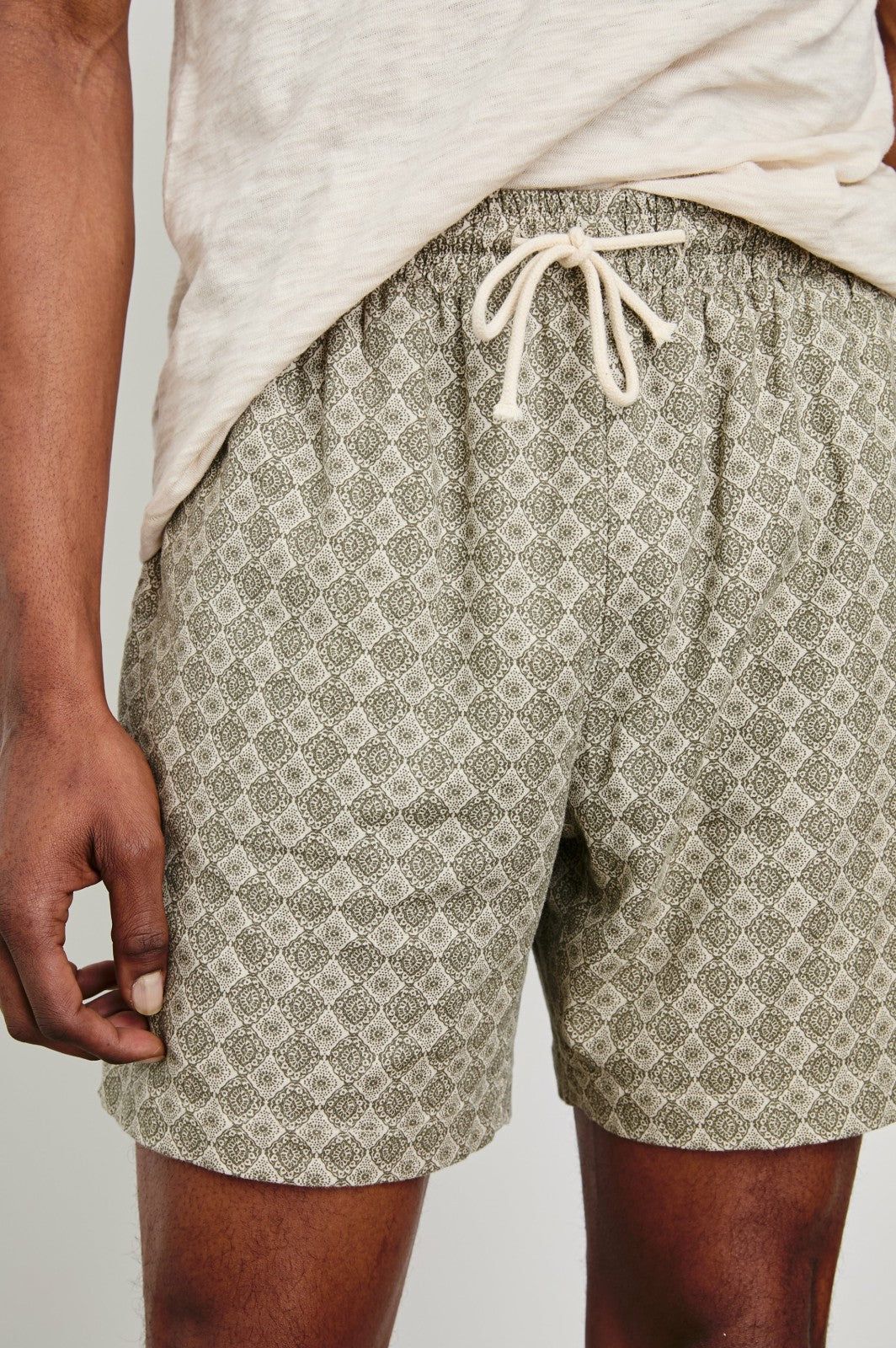 ARIES SHORT - DIAMOND OAT OLIVE| Rails discount