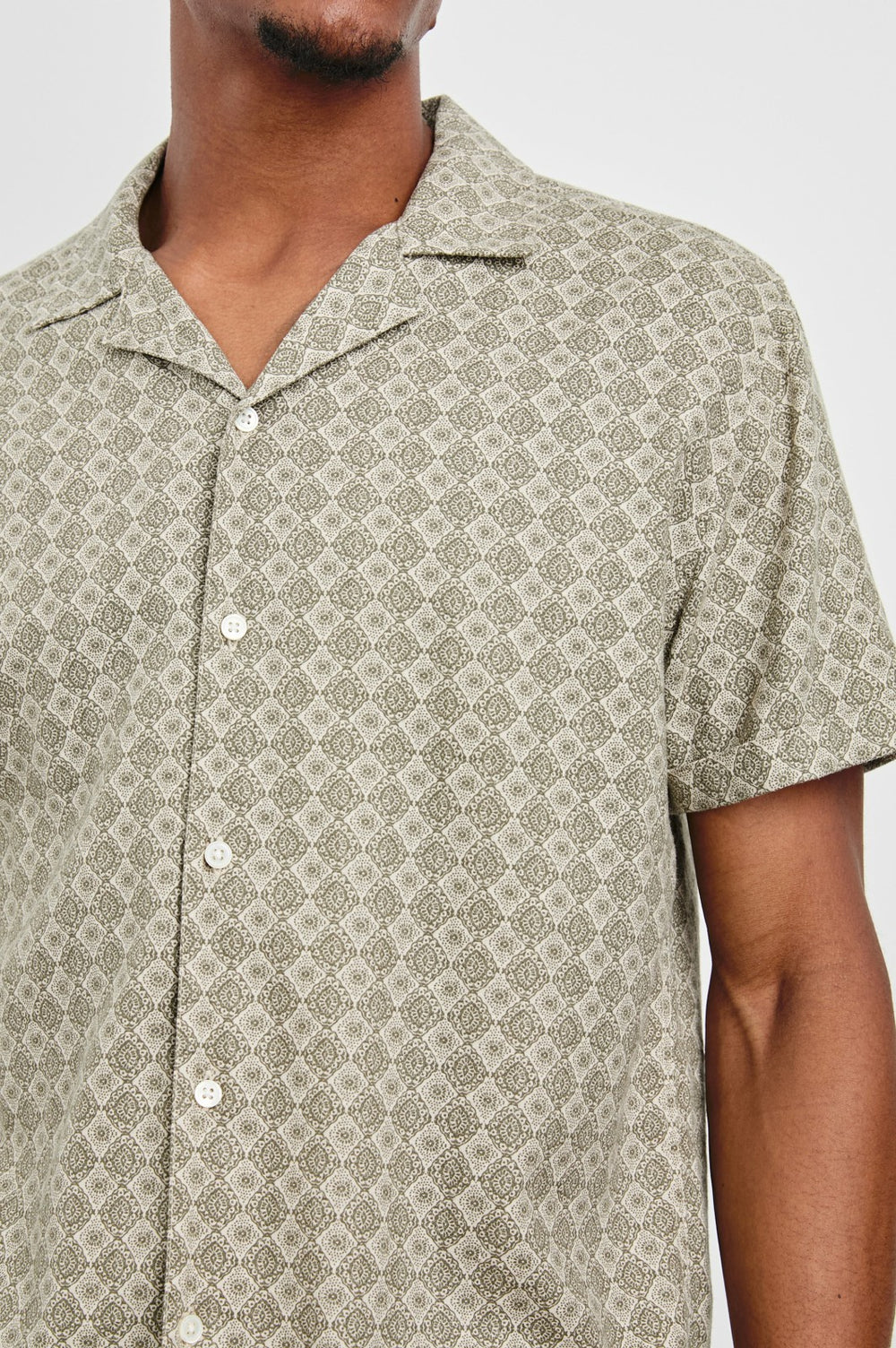 ATLAS SHIRT - DIAMOND OAT OLIVE| Rails discount