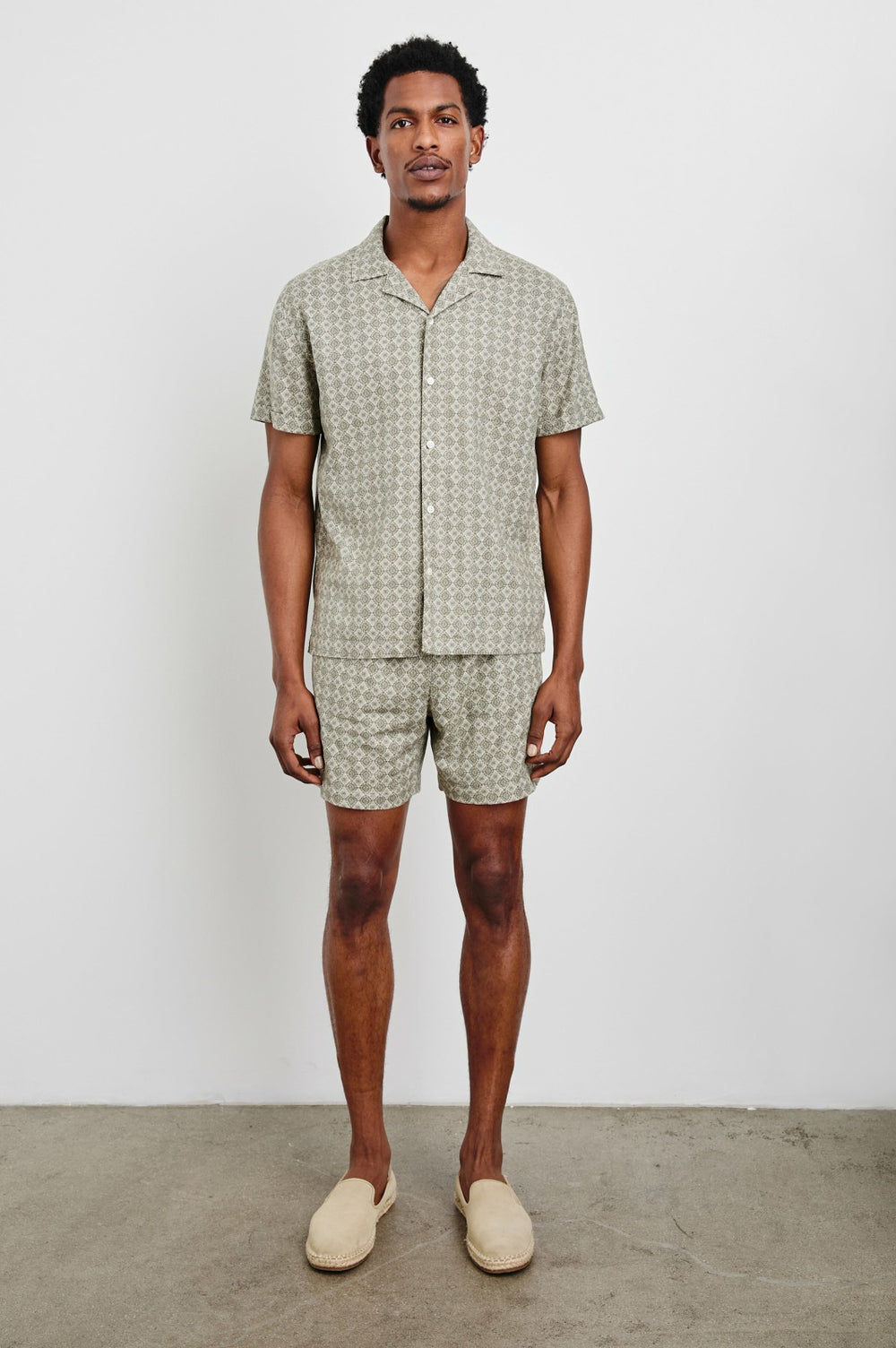 ATLAS SHIRT - DIAMOND OAT OLIVE| Rails discount