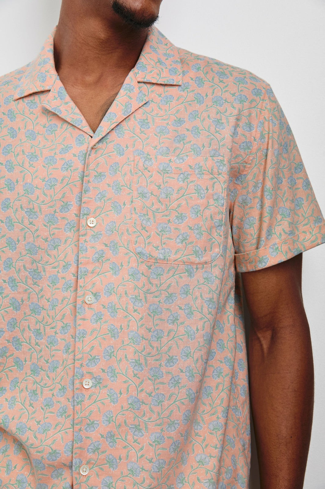 WAIMEA SHIRT - FLORAL BATIK BLOSSOM| Rails discount